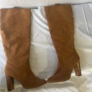 Elegant Brown Knee-High Women's Boots